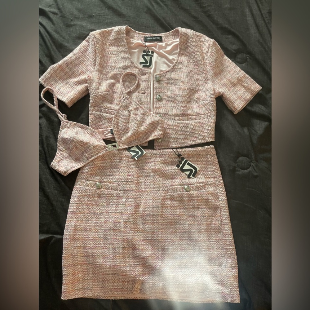 Shane Justin Skirt Set